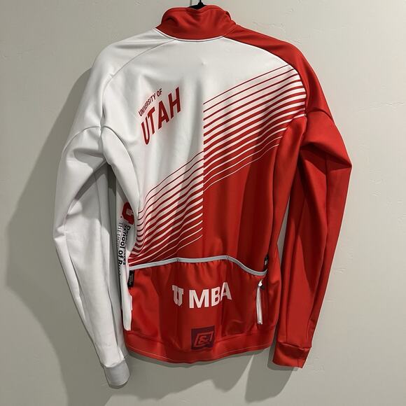 DNA Italian Cycling Jacket Men’s Large, University Of Utah, NWT - Picture 2 of 7